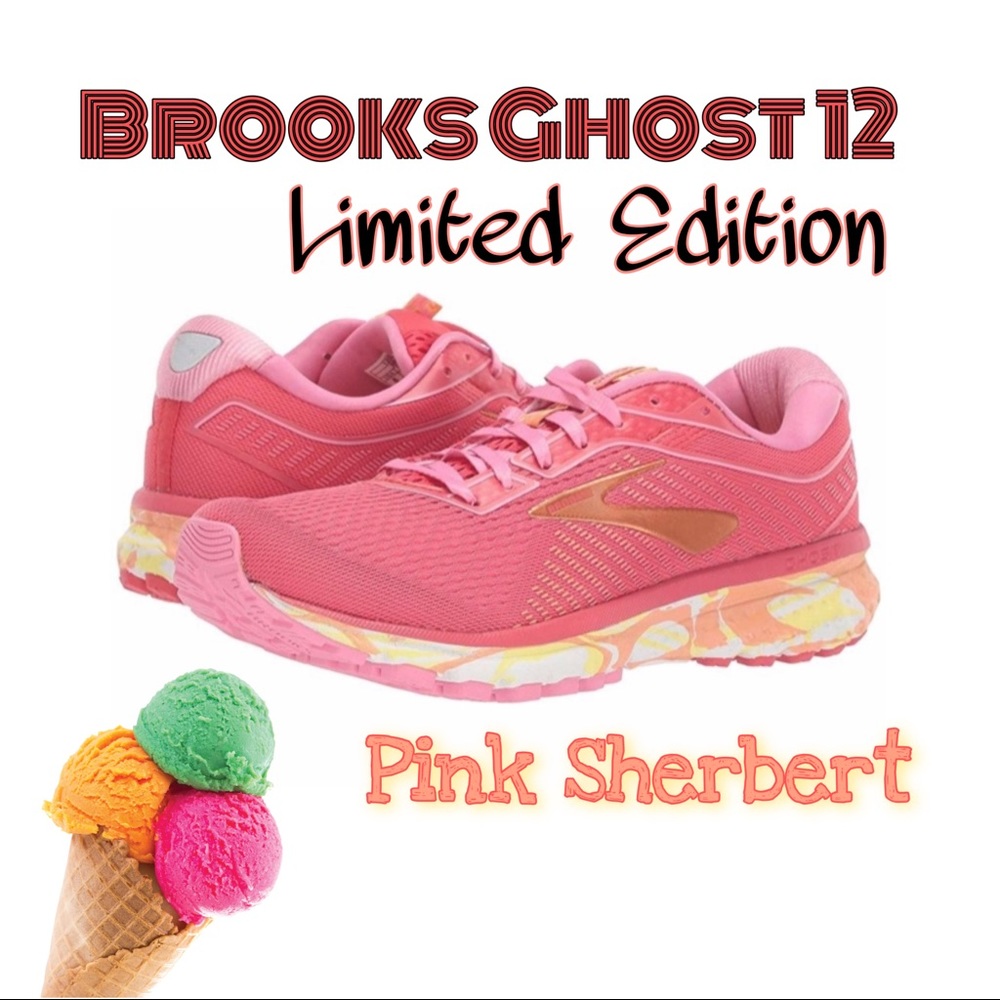 Brooks Ghost 12 Pink Sherbert LimEd